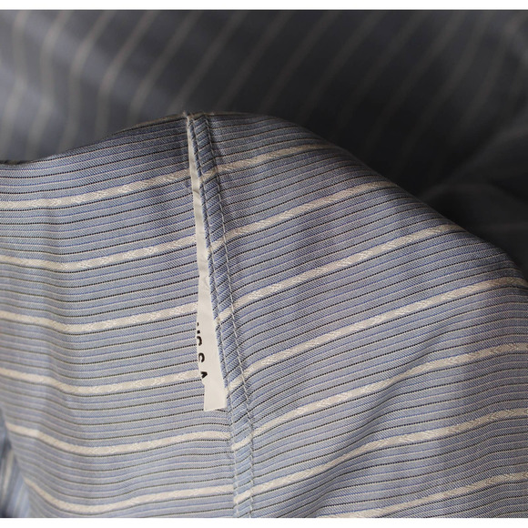 Comme des Garcons silk wool mens long sleeve shirt tiny spot - Picture 9 of 10